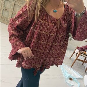 Mes Demoiselles Patterned Blouse